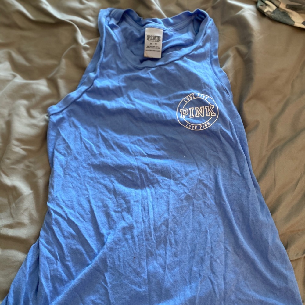 PINK Blue Tank